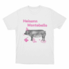 Heisann Montebello Pig Unisex T Shirt White