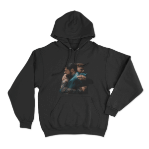 Karpe Duo Portrait Unisex Hoodie Black