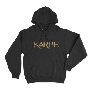 Karpe Logo Unisex Hoodie Black