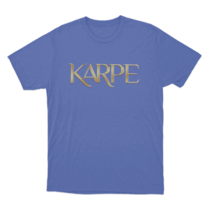 Karpe Logo Unisex T Shirt Blue