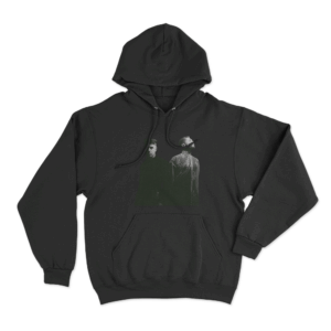 Karpe Retro Duo Silhouette Unisex Hoodie Black