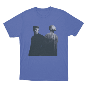 Karpe Retro Duo Silhouette Unisex T Shirt Blue