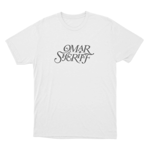 Omar Sheriff Wordmark Unisex T Shirt White